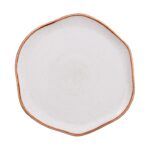 Plato Plano Ancestral 29.5 cm Artisan Beige Línea Corona