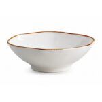 Bowl Hondo Ancestral Artisan Beige 972 ml Línea Corona
